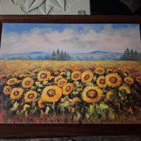Quadro girasoli