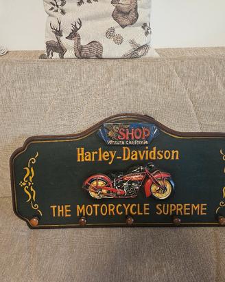 appendiabiti da parete Harley -Davidson