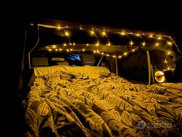 Struttura letto + box interno jeep wrangler 5 port