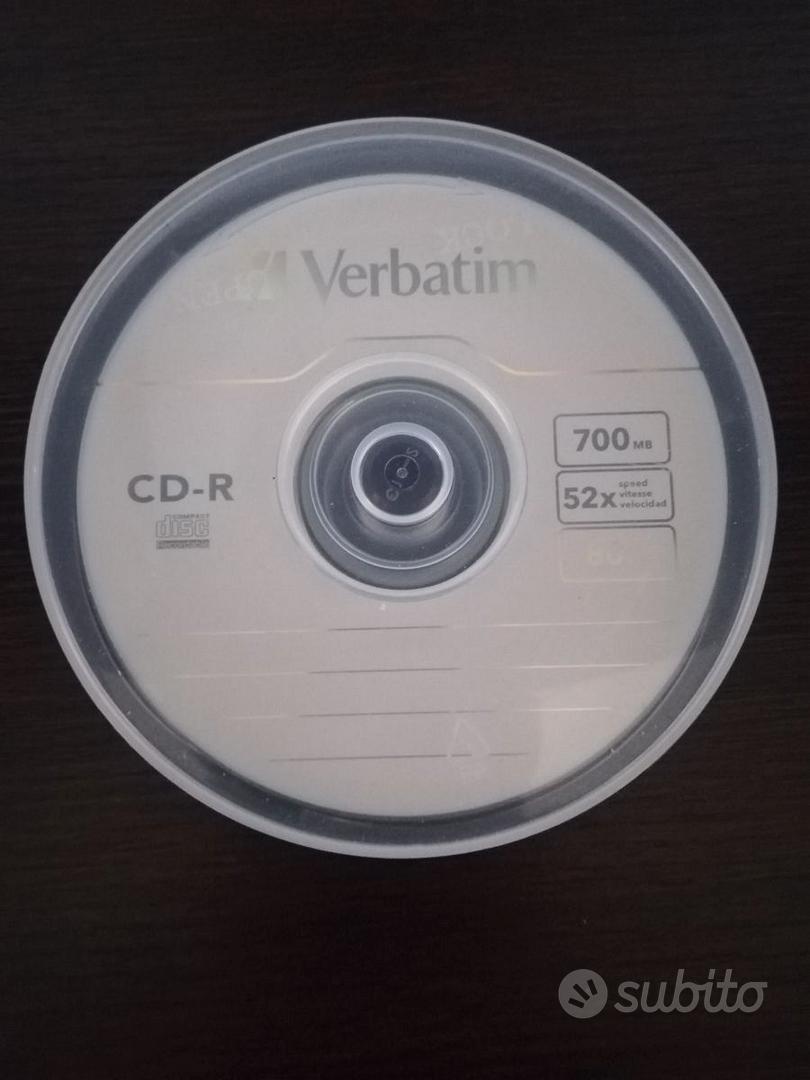 CD Vergini per Masterizzare Musica, Dischi CD R Vergini 52X 730 MB di  Registrazione Ad Alte Prestazioni, Compatibili con la Maggior Parte delle  unità CD R, Perfetti per (10PCS) : : Informatica