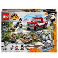 LEGO Jurassic World-Cattura dei Velociraptor 76946