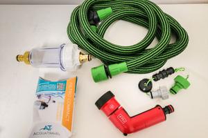 Set carico acqua camper e doccetta 12v