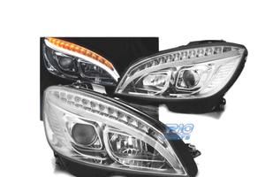 FARI A LED TUBE LIGHT MERCEDES W204 07-10 CROMATI