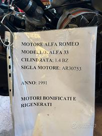 Motore Alfa romeo 33