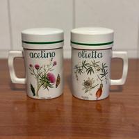 Olio & Aceto Vintage anni ’70 ’80 da Collezione