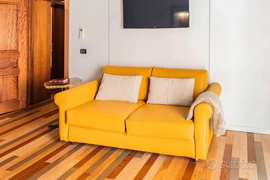 DIVANO LETTO ECOPELLE  140