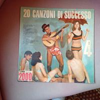 disco vinile 20 canzoni di successo 