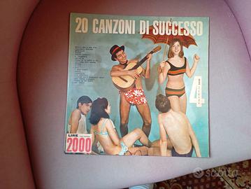 disco vinile 20 canzoni di successo 