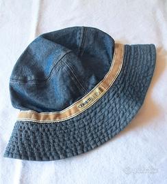 Cappello da pescatore in denim CERRUTI 1881
