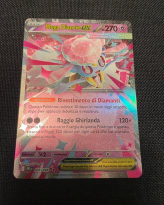 Carta Pokémon Mega Diancie Ex PFL IT 041/094