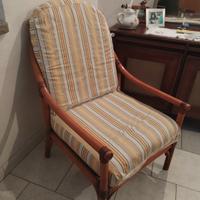 poltrona in nocciolino