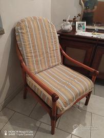 poltrona in nocciolino