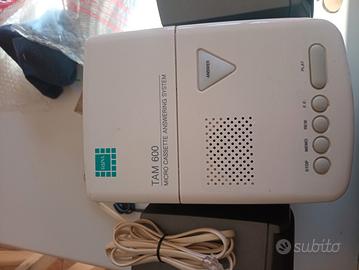 segreteria telefonica vintage 