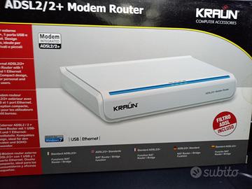 Modem Router ADSL Kraun