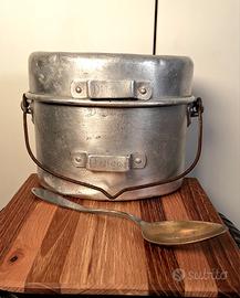 Gavetta RegioEsercito ww2 incisa no elmetto ww1 