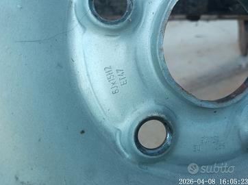 Cerchi ferro e gomme VW caddy