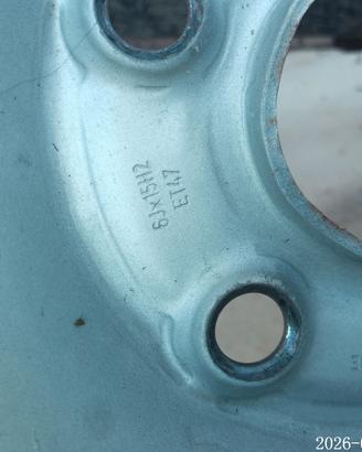 Cerchi ferro e gomme VW caddy