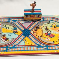 PISTA TRENINO LATTA TPS MADE JAPAN '50 TIN LITHO