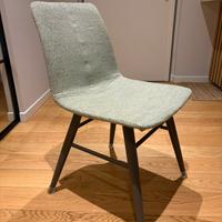 Set 4 sedie Novamobili Natt + 4 fodere/rivestiment