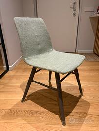 Set 4 sedie Novamobili Natt + 4 fodere/rivestiment