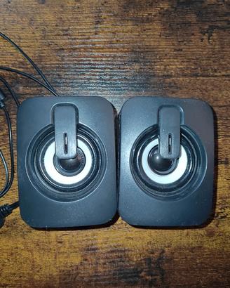 Casse PC Desktop Altoparlanti Multimedia USB AUX