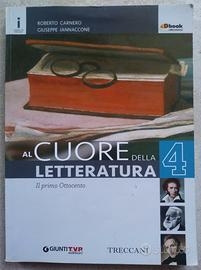 Libro 'Al cuore della letteratura 4'