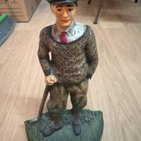 Golfista in ferro battuto