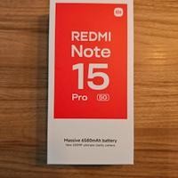 redmi note 15 pro 5G 12 512gb nero nuovo garanzia