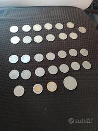 monete antiche 500lire . 100lire