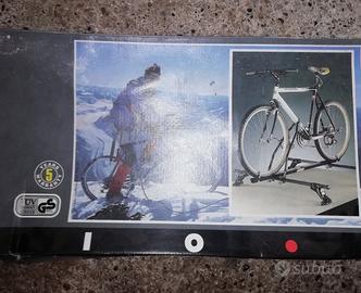 porta bicicletta tetto auto