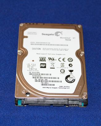 Hard disc ibrido Seagate Momentus XT 750 GB