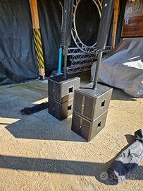 impianto audio completo k-array pinnacle/kobra