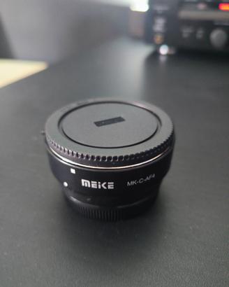 Adattatore Meike MK-C-AF4 da Canon EF/EF-S a Mirro