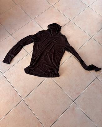 Vestito collo alto marca motivi marrone taglia S