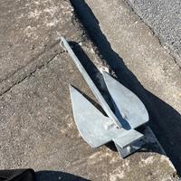 Ancora danforth e catena zincata