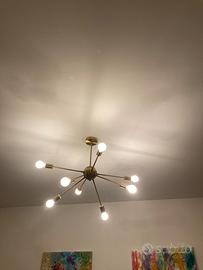 lampadario oro