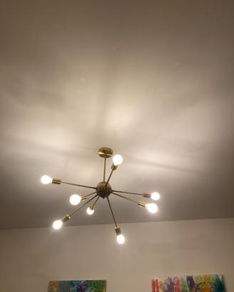 lampadario oro