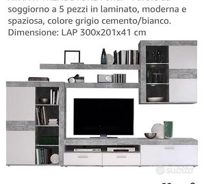 parete soggiorno 
