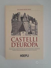Volume illustrato "Castelli d'Europa" Hoepli