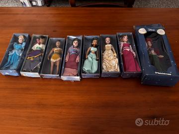 Principesse disney in porcellana da collezione