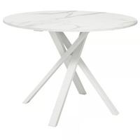 Tavolo bianco rotondo IKEA