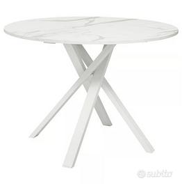 Tavolo bianco rotondo IKEA