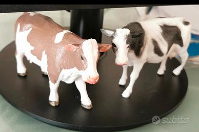Coppia di mucche per presepe
