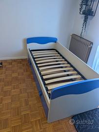 Letto singolo estraibile