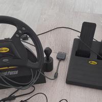 Volante e pedaliera Mad Catz per  PlayStation