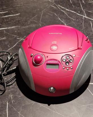 Radio CD portatile con sintonizzatore FM - PLL