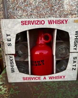 Set Servizio Whisky Vintage Anni 70