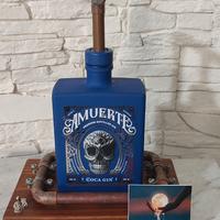 Lampada bottiglia da tavolo Gin Amuerte