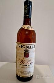 Bottiglia vino rosso Vignali “Rubino" 1983