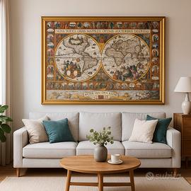 Grande quadro decorativo 2x1,5 metri